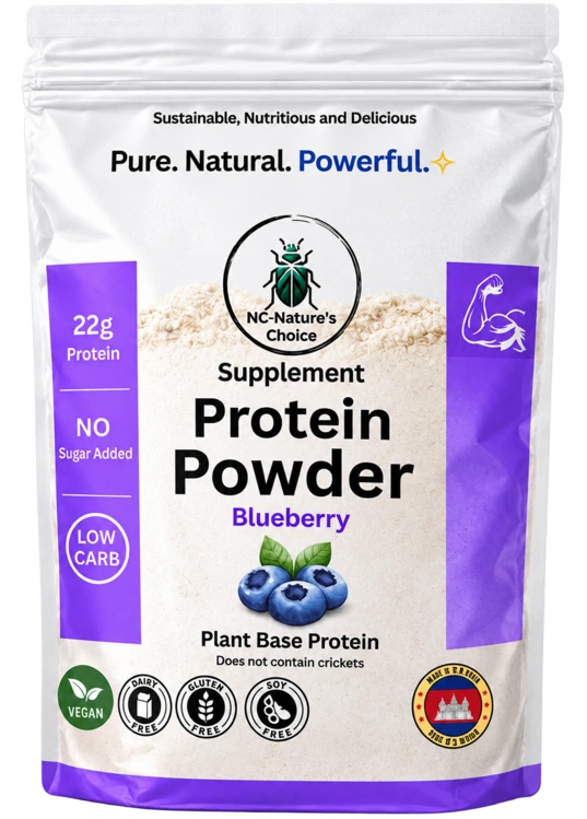 Nature’s Choice blueberry protein powder