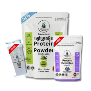 Whey-Cricket Protein — Matcha Latte